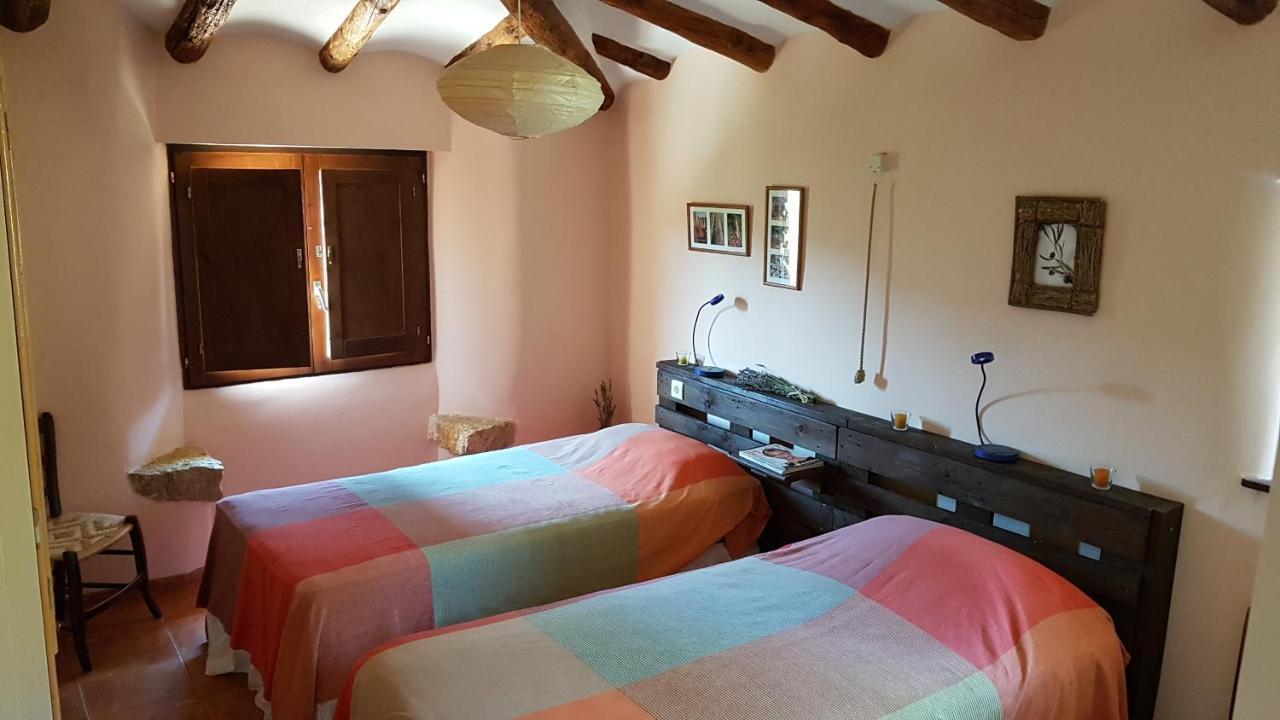 B&B Casa Rural Mas De Las Tapias Valderrobres Exterior foto